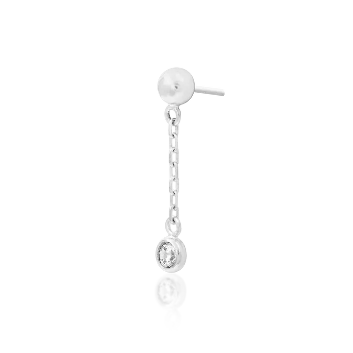 Junipurr 14K Solid White Gold Threadless Daphny