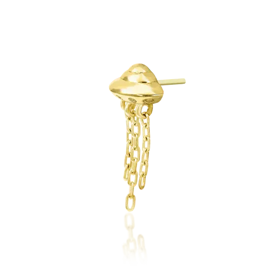 Junipurr 14K Solid Yellow Gold Beam Me Up