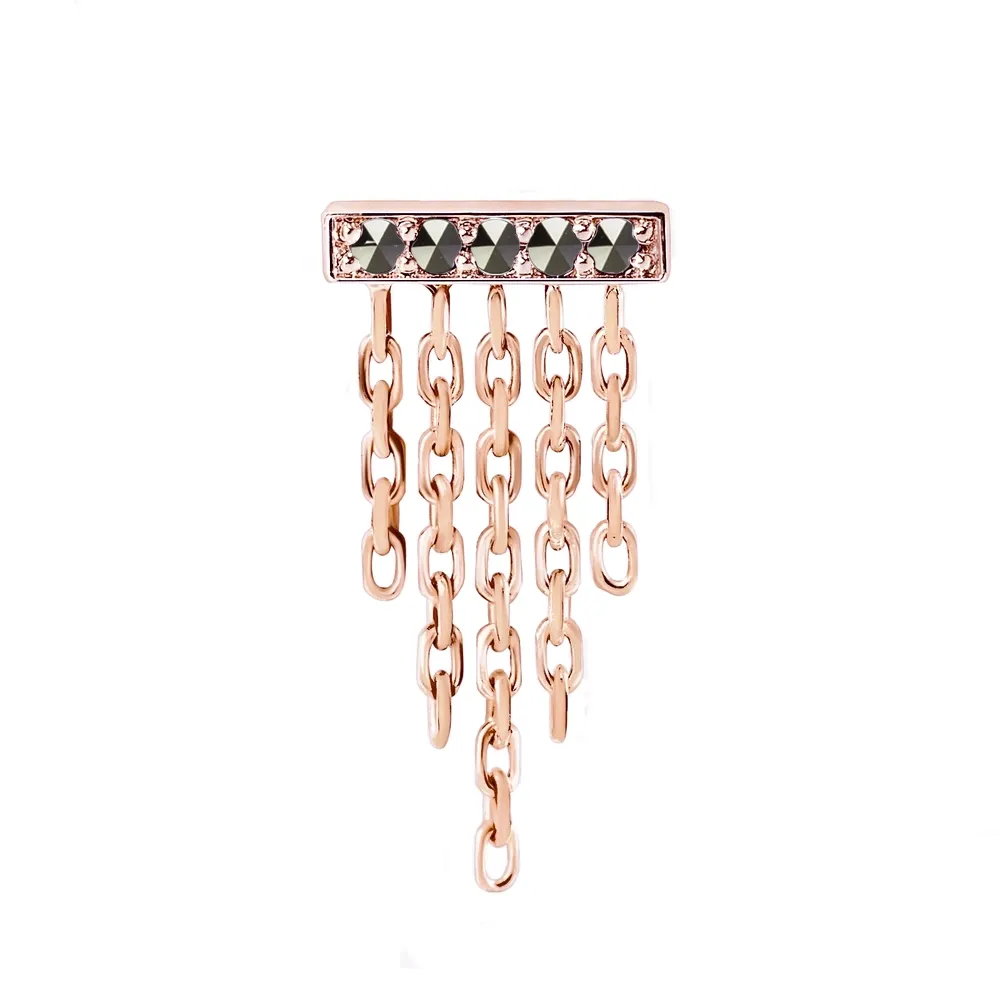 Auris 18K Solid Rosegold Threaded Adrian Auris 18K Solid Rosegold Threaded Adrian