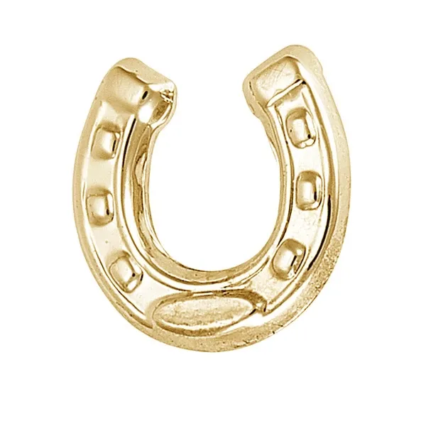 Body Gems 14K Solid Yellow Gold Threadless Horseshoe Body Gems 14K Solid Yellow Gold Threadless Horseshoe