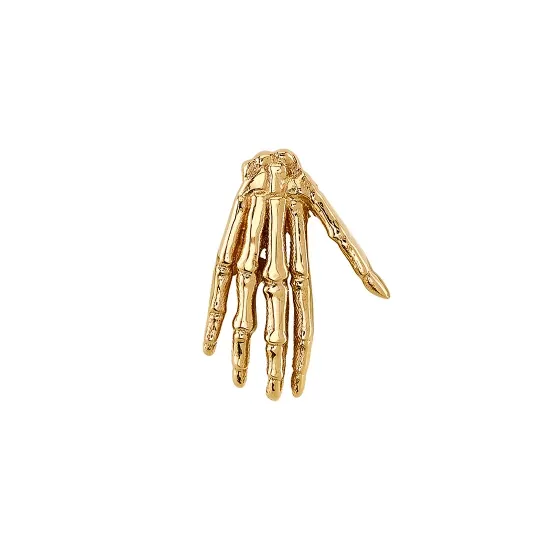 BVLA 14K Solid Yellow Gold Threaded Crypt Keeper