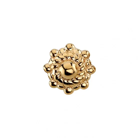 BVLA 14K Solid Yellow Gold Threaded Ares