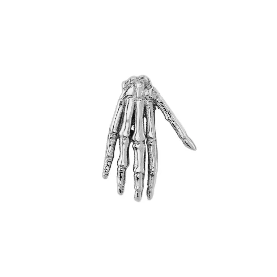 BVLA 14K Solid White Gold Threaded Crypt Keeper