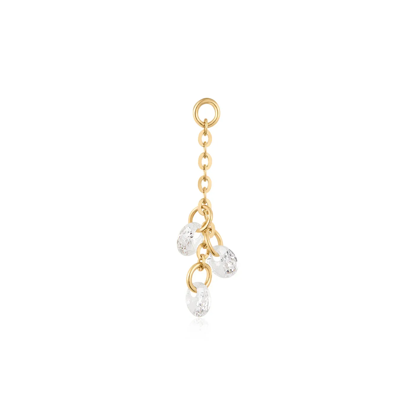 Ember Solid 14K Yellow Gold Charm - Cry Baby