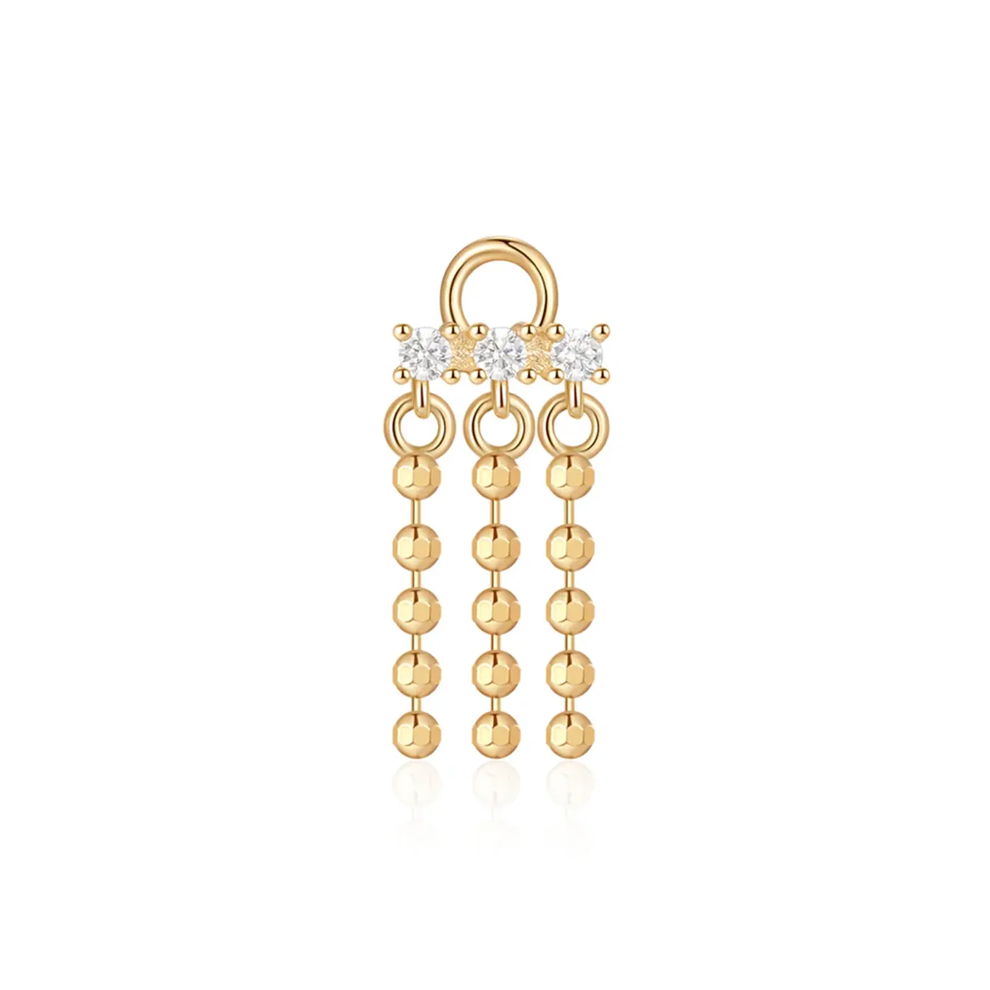 Ember Solid 14K Yellow Gold Charm - Alias