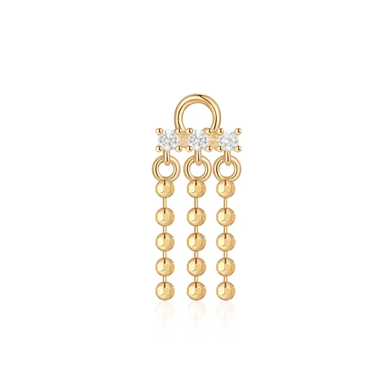 Ember Solid 14K Yellow Gold Charm - Alias