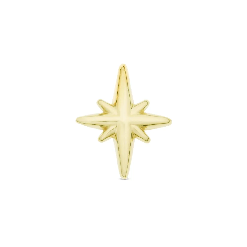Alchemy Adornment 14K Solid Yellow Gold Mini Bangerang - Mirror Finish Alchemy Adornment 14K Solid Yellow Gold Mini Bangerang - Mirror Finish
