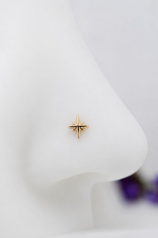Alchemy Adornment 14K Solid Yellow Gold Mini Bangarang - Mirror Finish