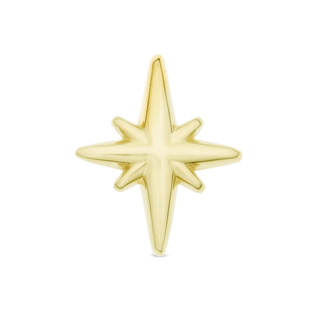 Alchemy Adornment 14K Solid Yellow Gold Bangarang - Mirror Finish Alchemy Adornment 14K Solid Yellow Gold Bangarang - Mirror Finish