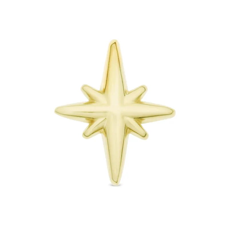 Alchemy Adornment 14K Solid Yellow Gold Bangerang - Mirror Finish