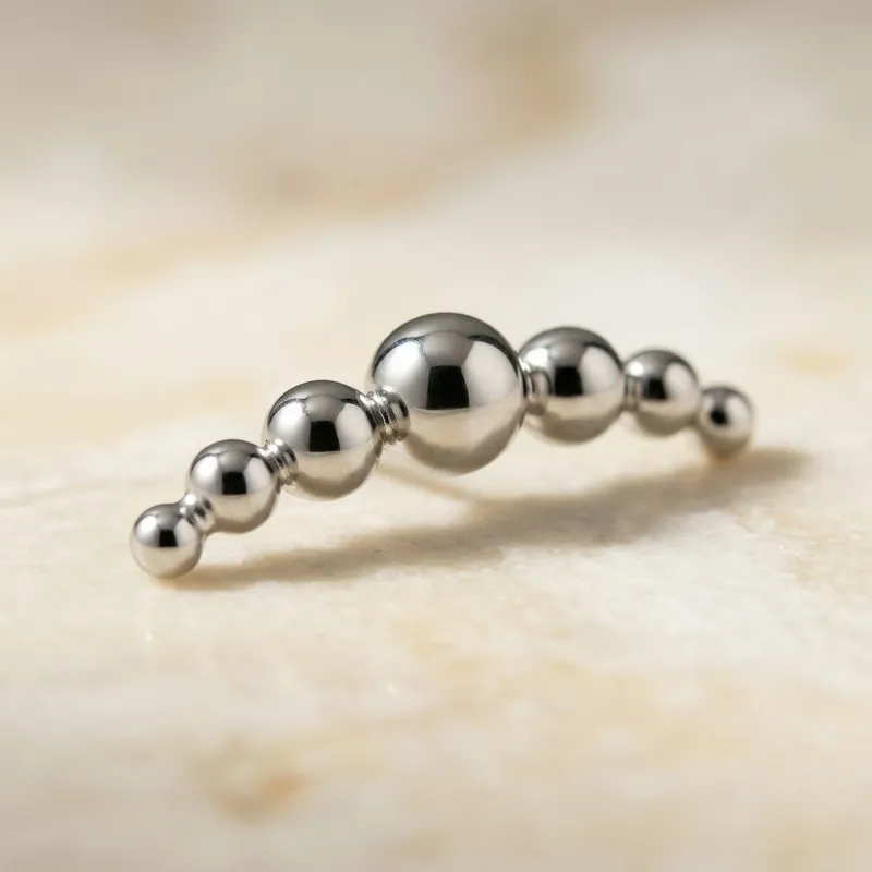 Tremun Titanium Threaded End - Moon Cluster