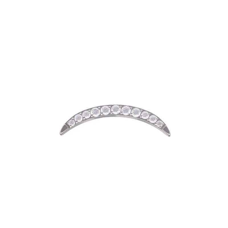 Tremun Titanium Threaded End Athena - White CZ