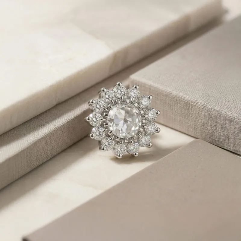 Tremun Titanium Threaded End Iris - White CZ