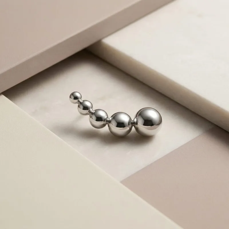 Tremun Titanium Threaded End Comma Cluster - Right Orientation