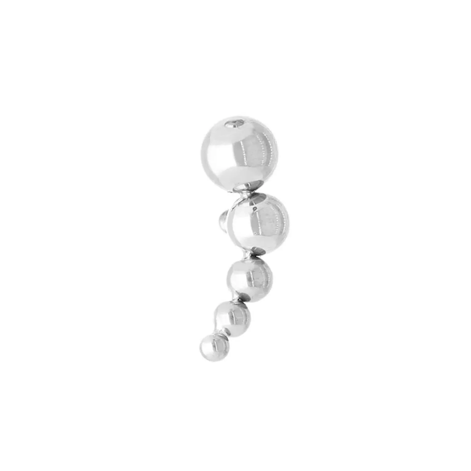 Tremun Titanium Threaded End Comma Cluster - Right Orientation (Left Ear)