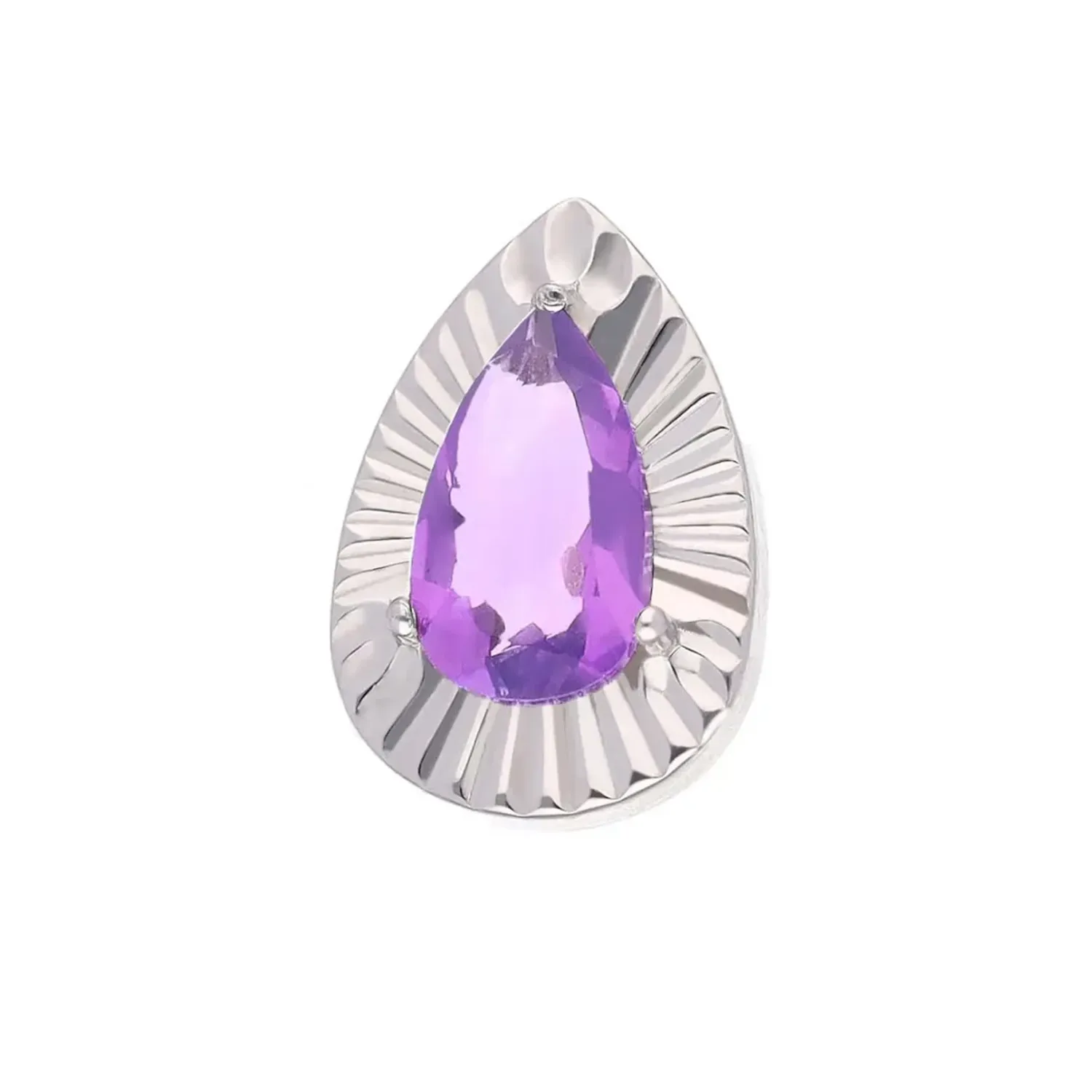 Tremun Titanium Threaded End Aurora - Amethyst