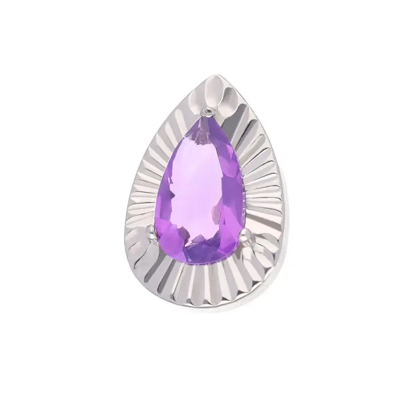 Tremun Titanium Threaded End Aurora - Amethyst