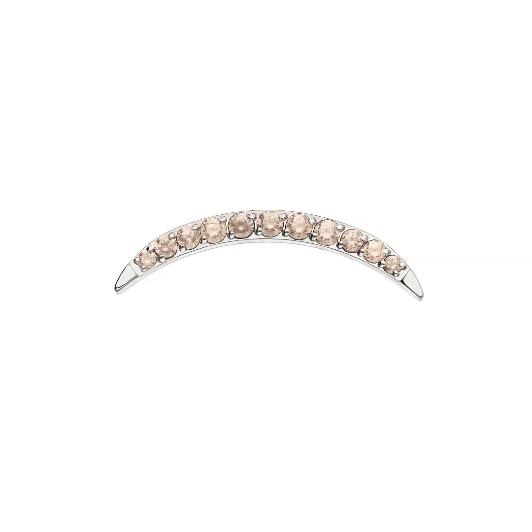 Tremun Titanium Threaded End Athena - Champagne CZ Tremun Titanium Threaded End Athena - Champagne CZ