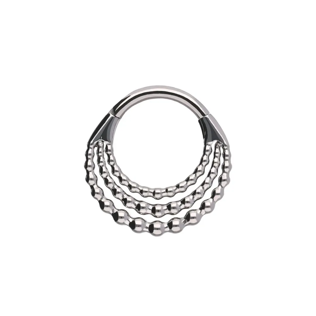 Tremun Titanium Clicker Ring Ava
