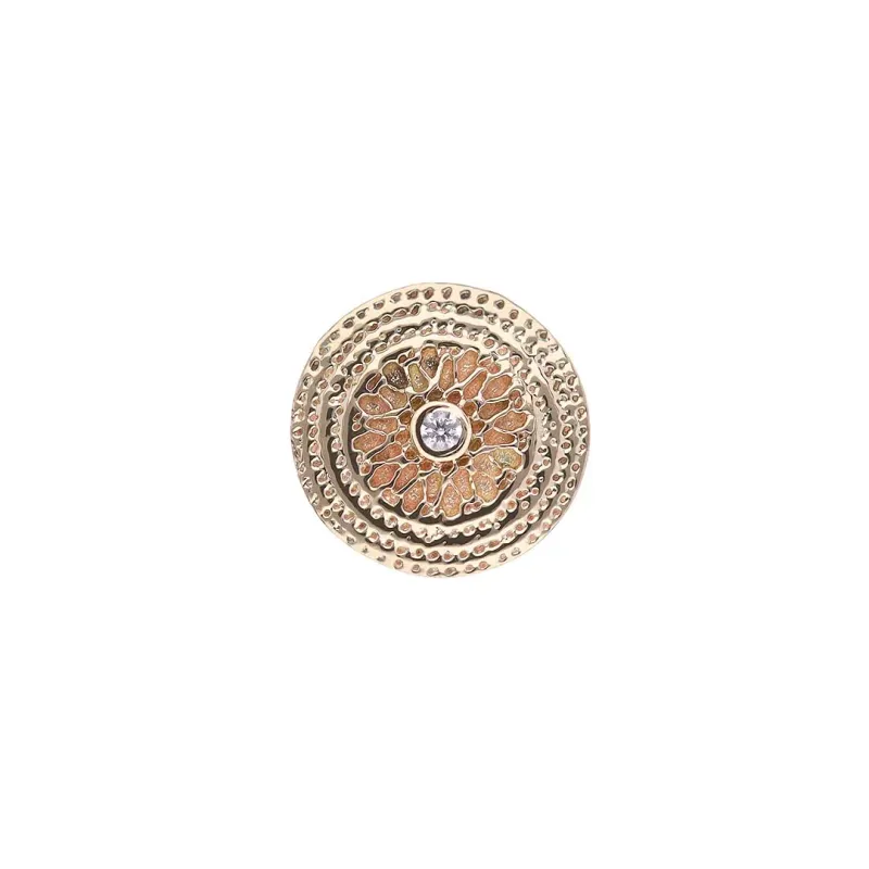 Tremun 14K Solid Yellow Gold Scipio - White CZ