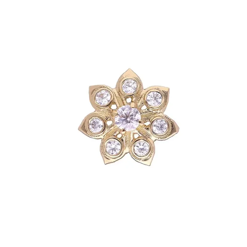 Tremun 14K Solid Yellow Gold Cornelia - White CZ