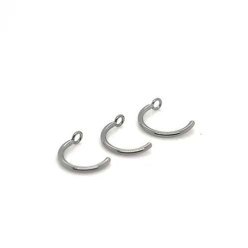 Zadamer Titanium Faux Hoop Zadamer Titanium Faux Hoop