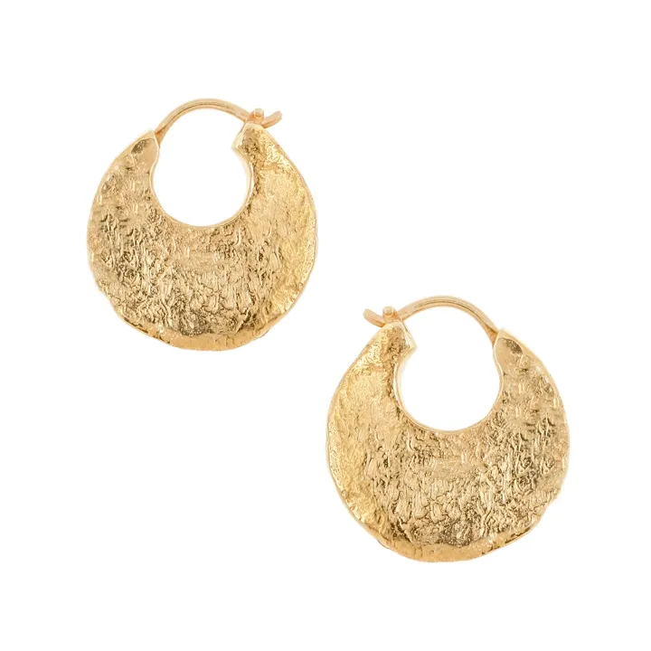 Maya Turmeric Earrings - Gold Plated
