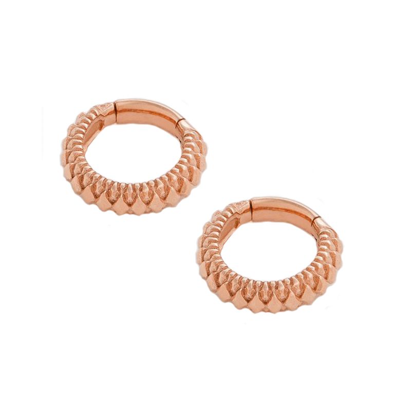 Tether Rosegold Plated Stainless Steel Vitae Earweights Tether Rosegold Plated Stainless Steel Vitae Earweights