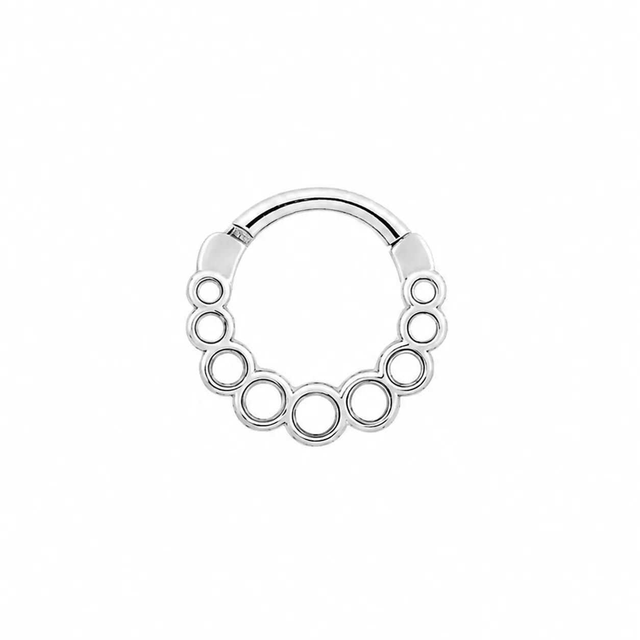 Tether Pod Clicker Ring - Naked Steel Tether Pod Clicker Ring - Naked Steel