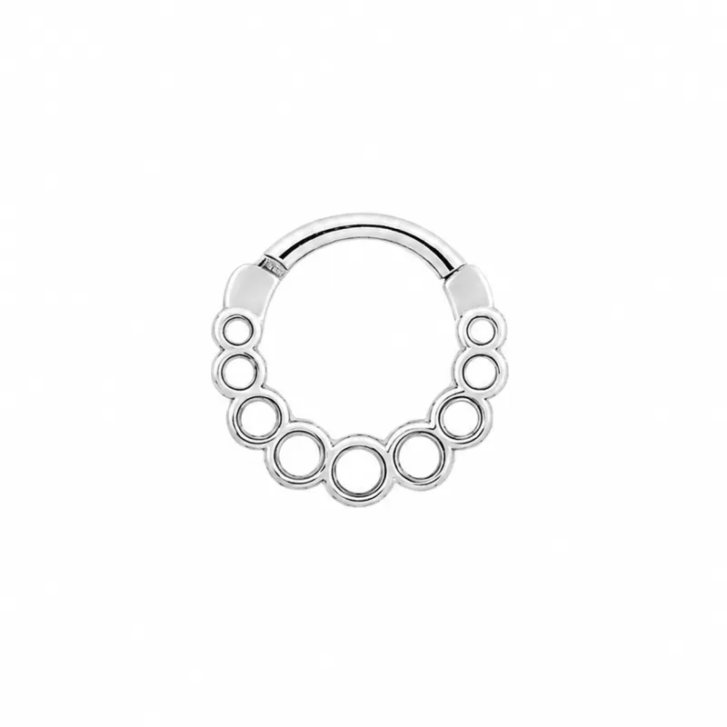 Tether Pod Clicker Ring - Naked Steel