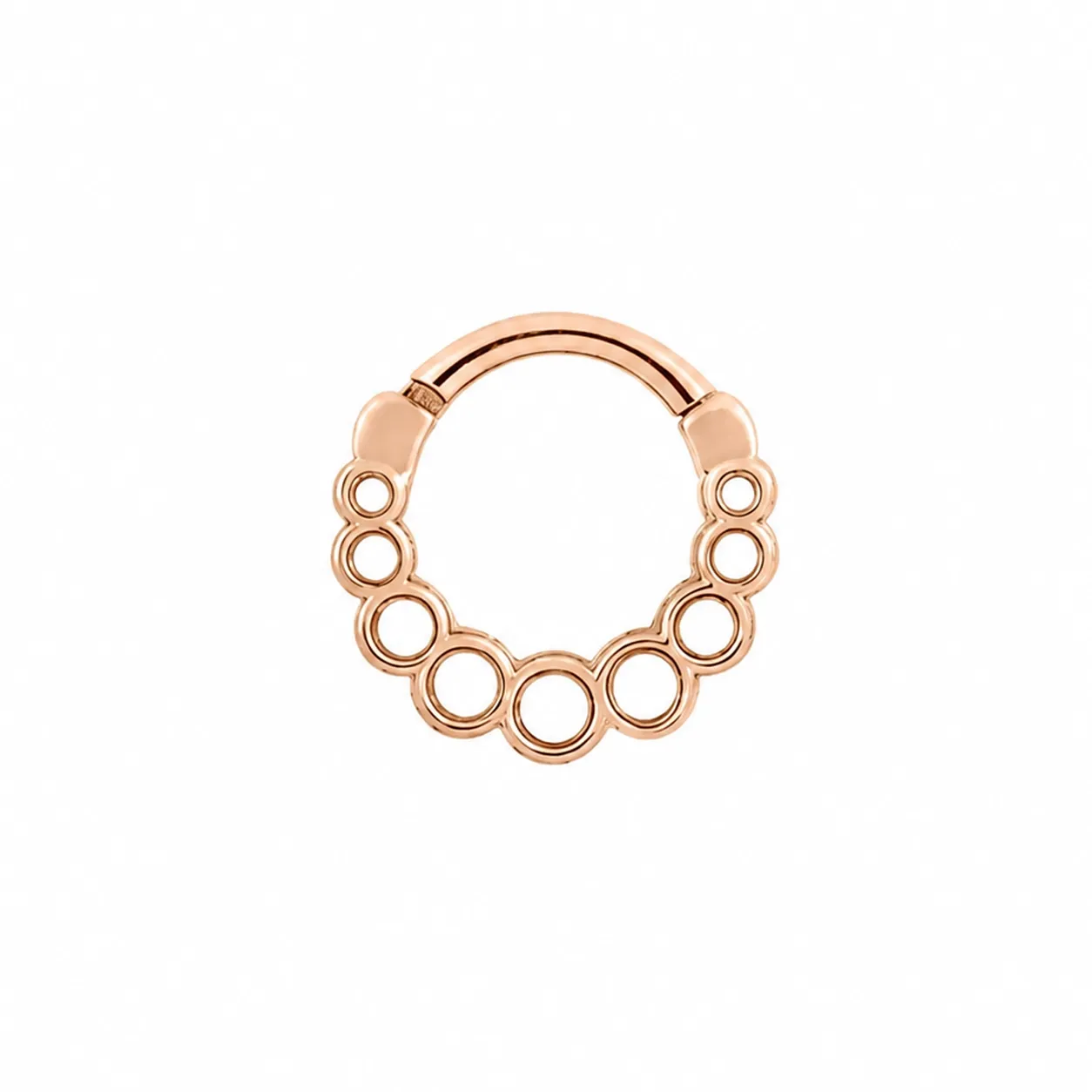 Tether Pod Clicker Ring - Rose Gold Plated Tether Pod Clicker Ring - Rose Gold Plated