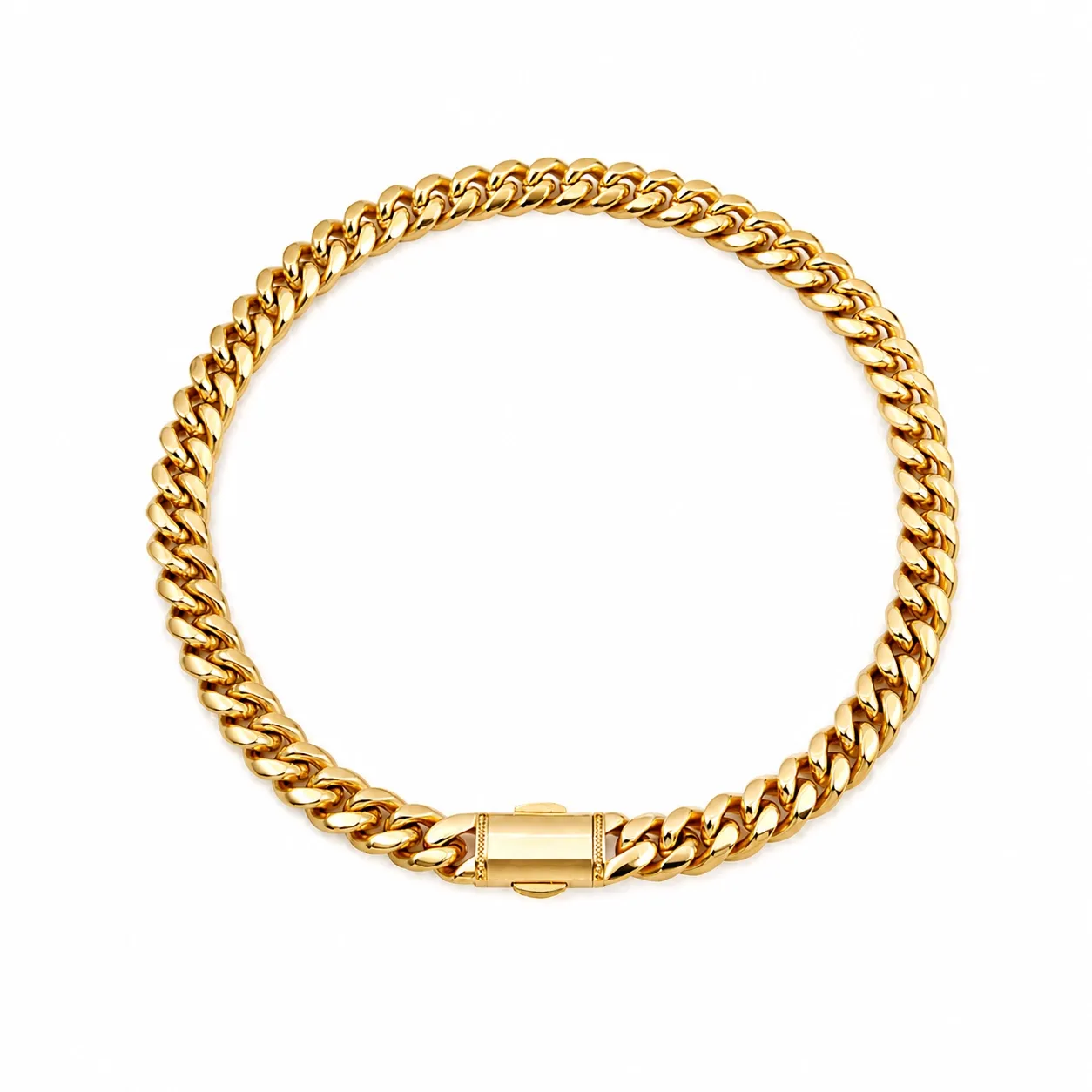Tether Cuban Link Chain - Gold Plated