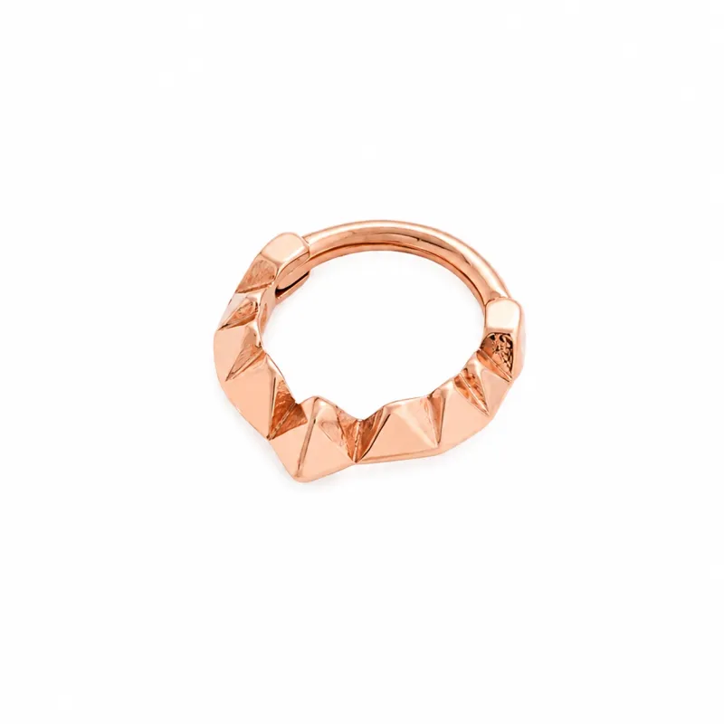 Tether Clicker Pavillion - 18K Rose Gold Plated