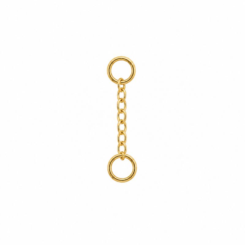 Alchemy Adornment 14K Solid Yellow Gold Cable Chain
