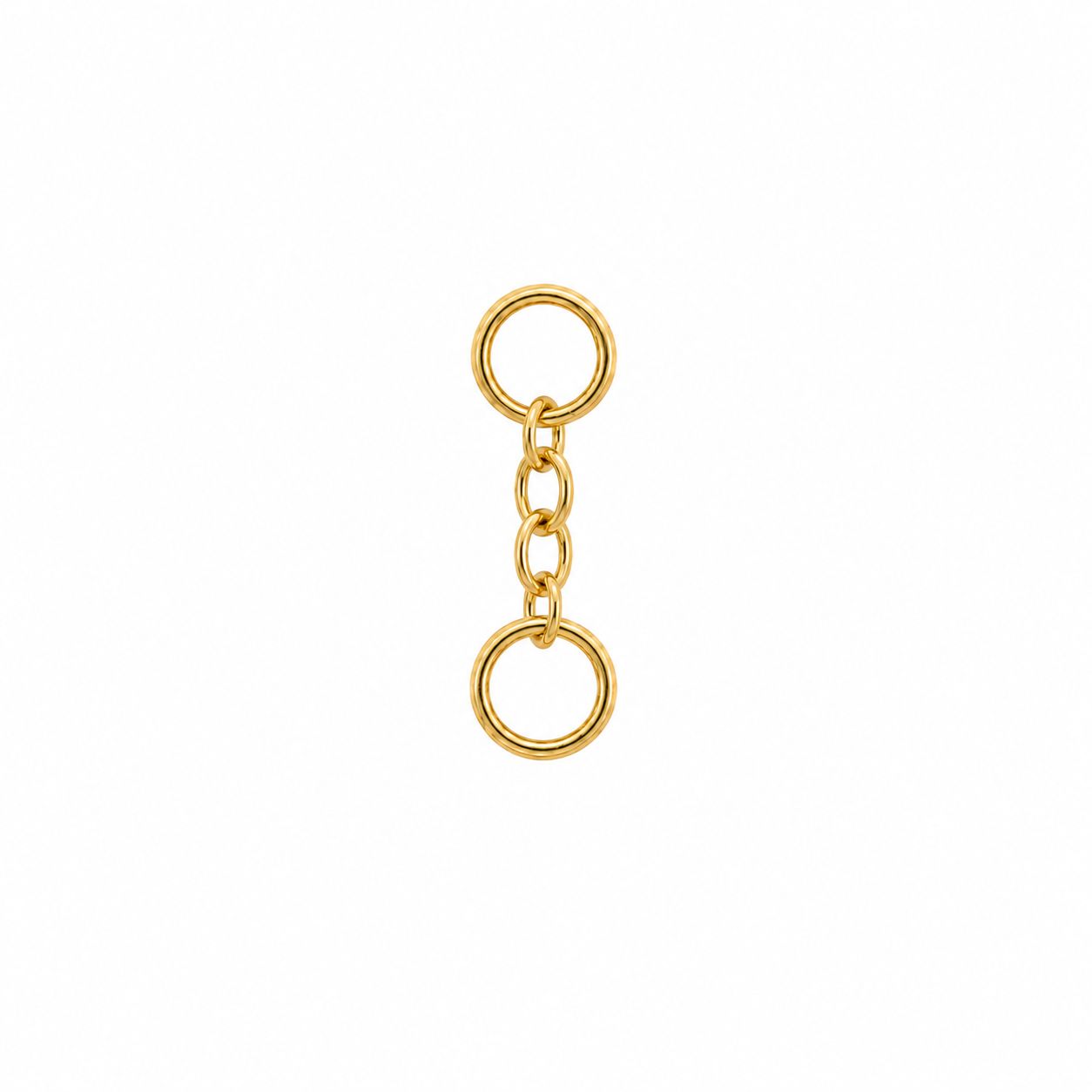 Alchemy Adornment 14K Solid Yellow Gold Cable Chain