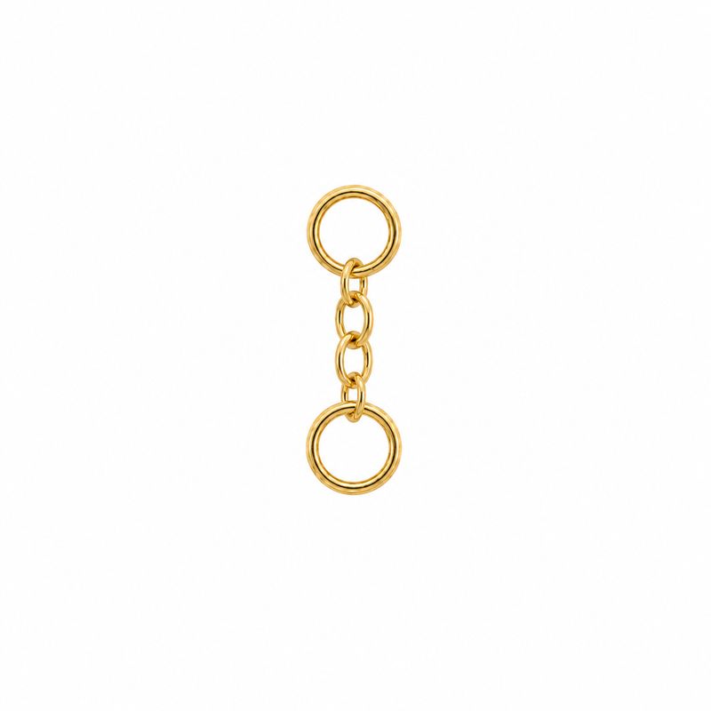 Alchemy Adornment 14K Solid Yellow Gold Cable Chain