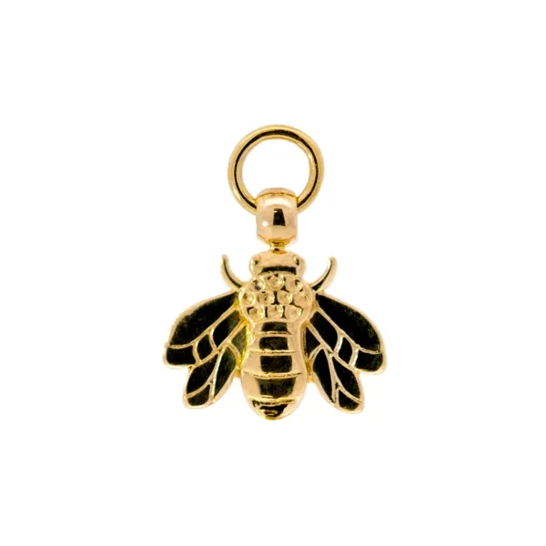 Leroi 14K Solid Yellow Gold Charm Bee