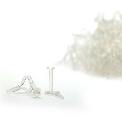 Kaos Silicone Heart Retainer - Clear