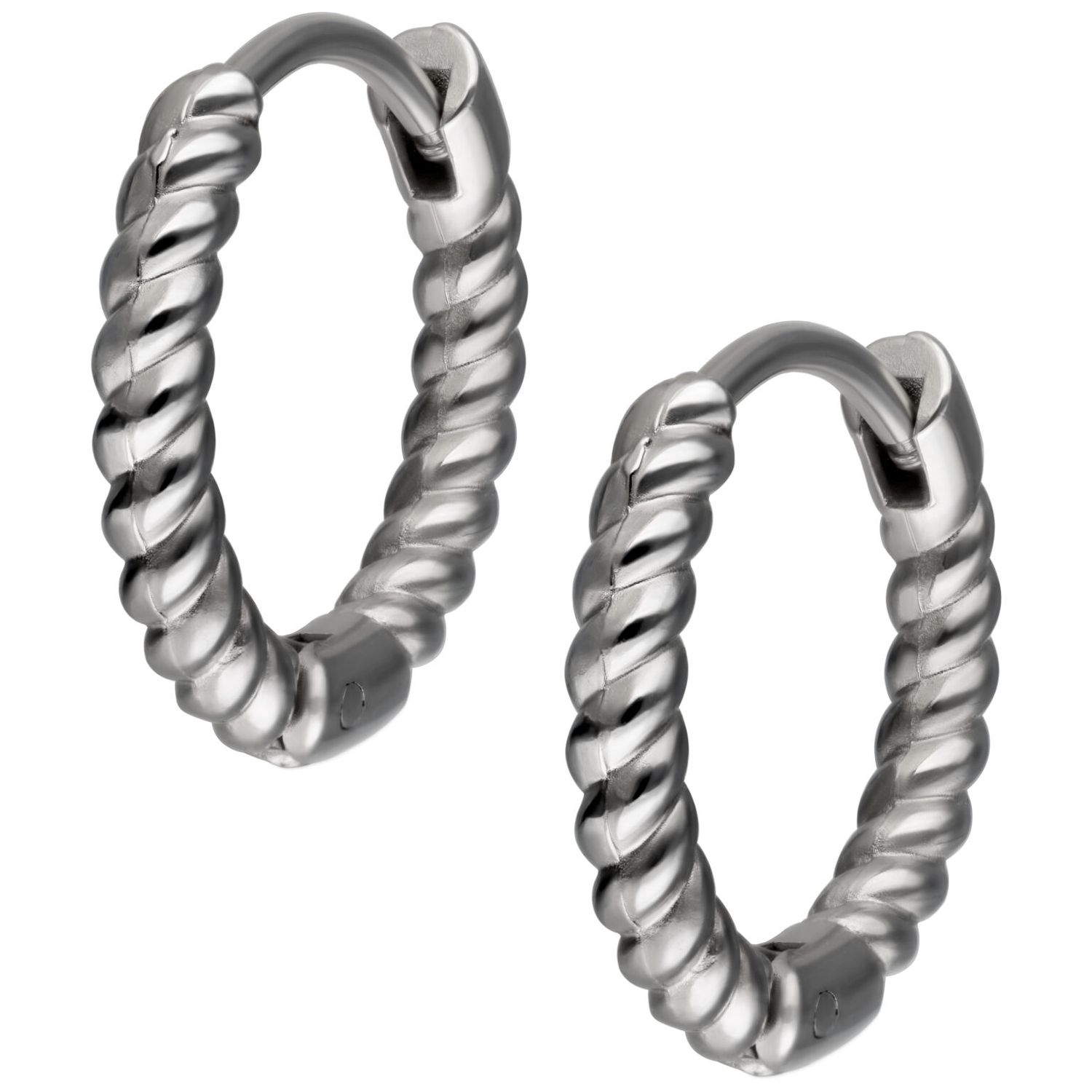 Little Hoops - Twisted Rope