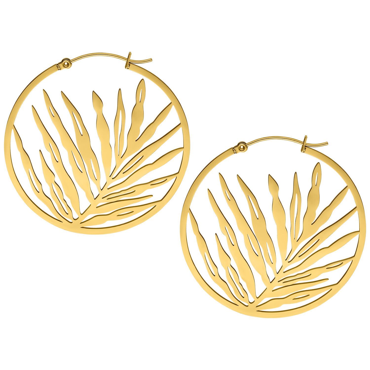 Hoops - Gold Noble Leaf