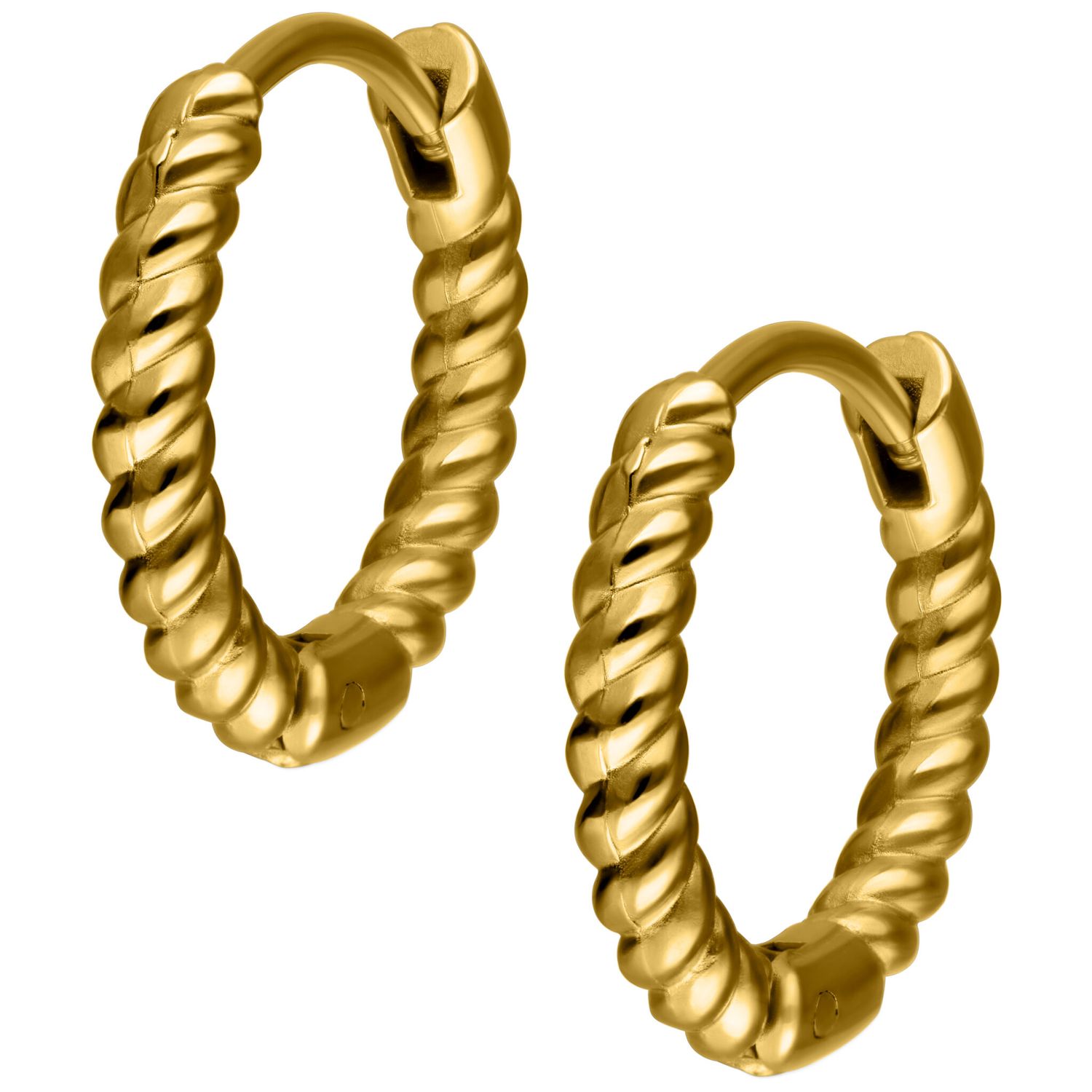 Little Hoops - Twisted Rope Little Hoops - Twisted Rope