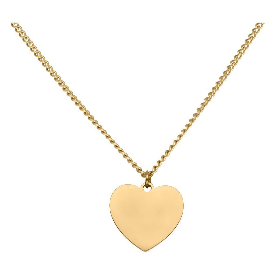 Simplicity Necklace - Gold Heart