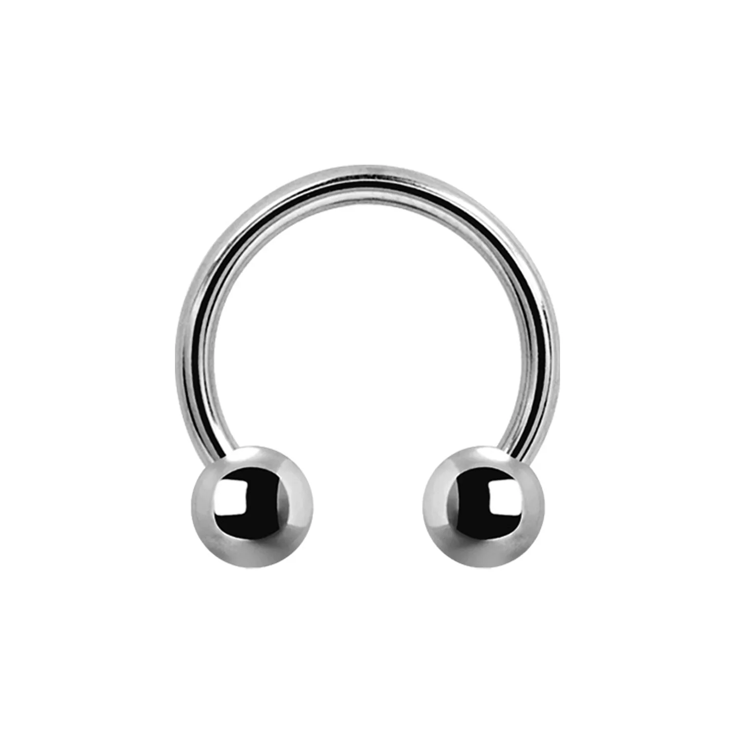 Titanium Internally Threaded Circular Barbell