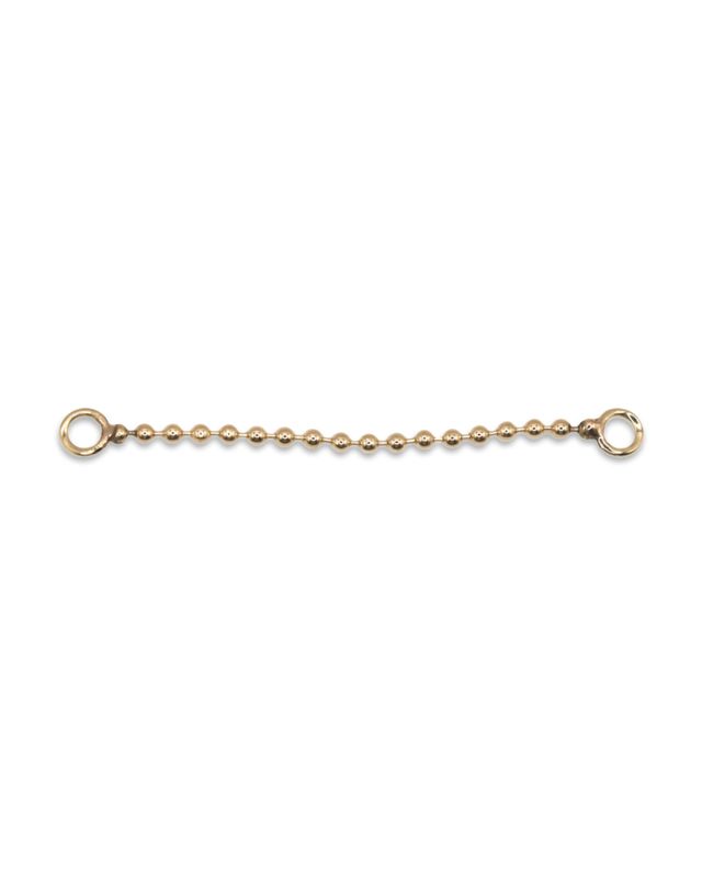 Alchemy Adornment 14K Solid Yellow Ball chain 30mm