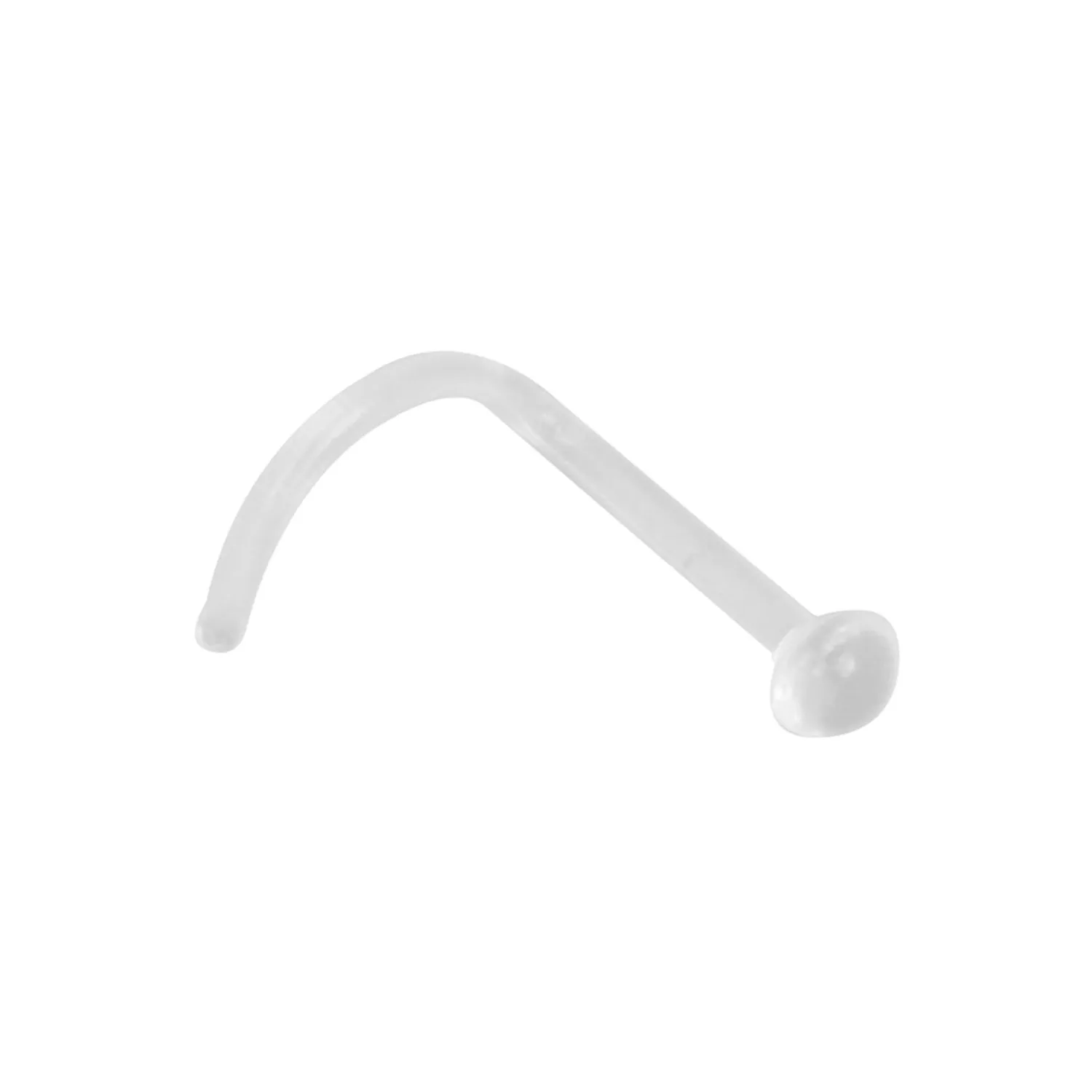 Bioplast Clear Nostril Retainer - 1 mm Bioplast Clear Nostril Retainer - 1 mm