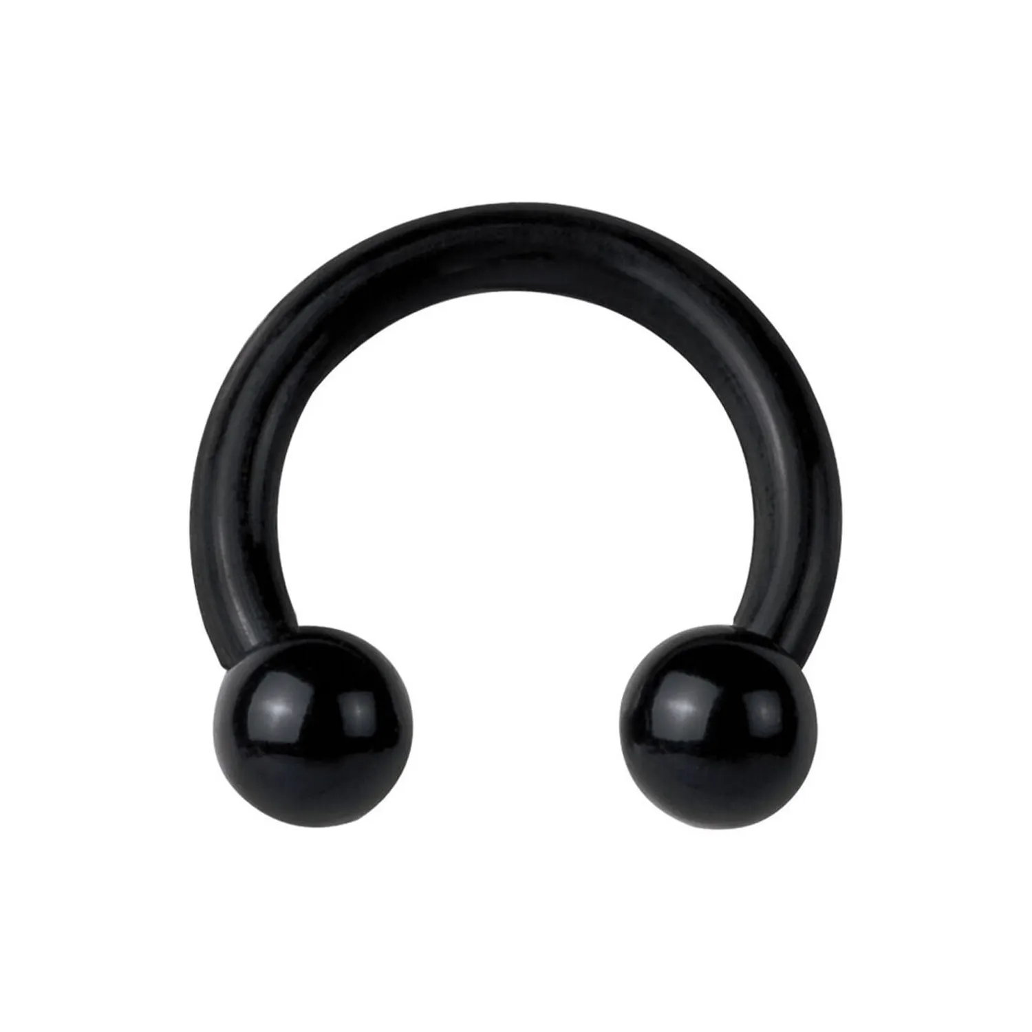 Bioplast Black Circular Barbell Retainer - 1.2 & 1.6 mm Bioplast Black Circular Barbell Retainer - 1.2 & 1.6 mm