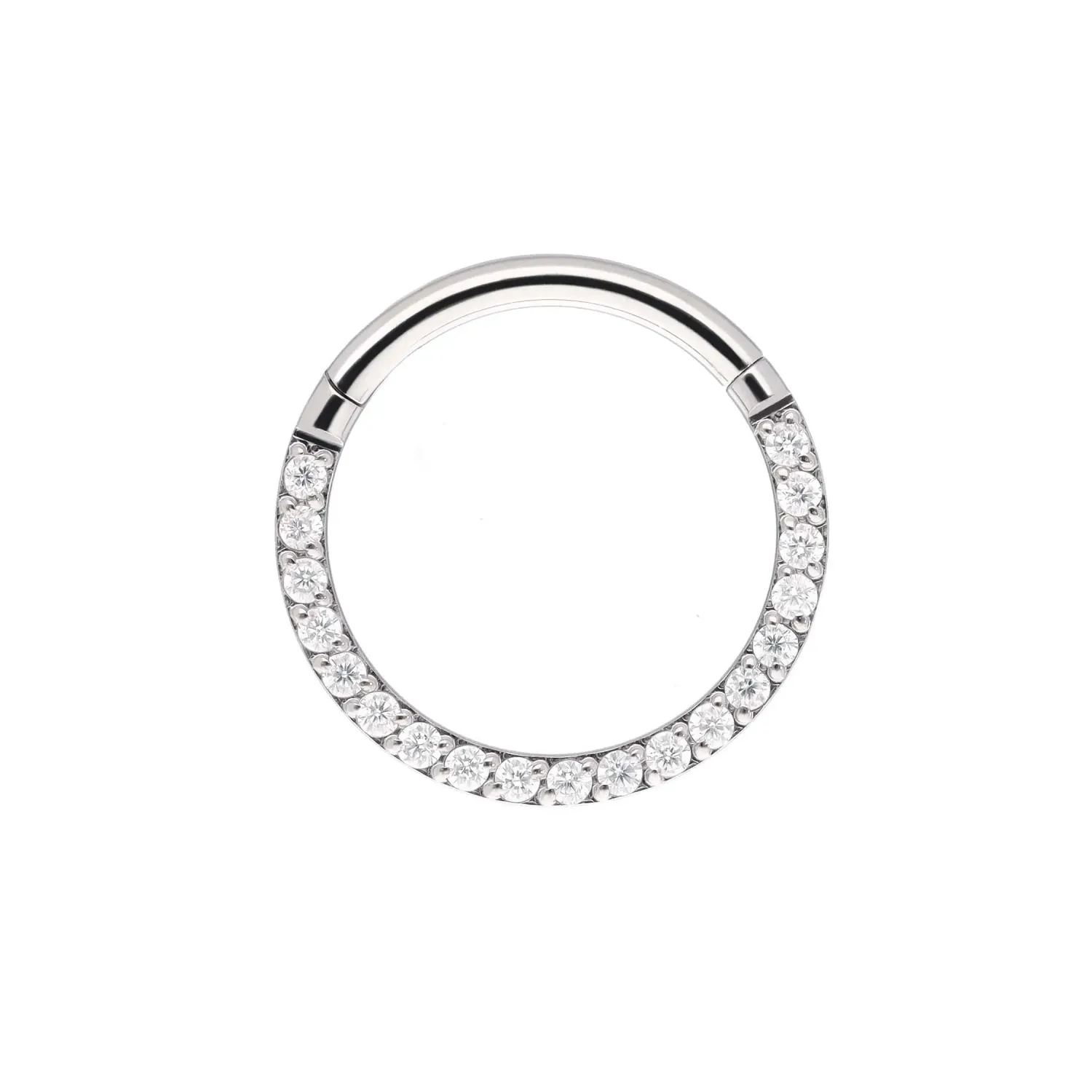 Tremun Titanium Lili Clicker - White CZ Tremun Titanium Lili Clicker - White CZ