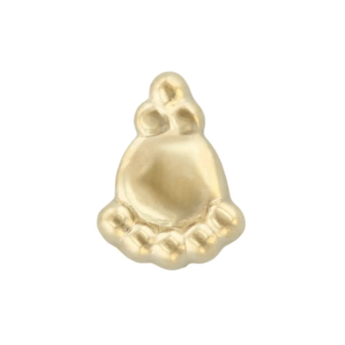 Industrial Strength 18K Solid Yellow Gold Threadless Dome End