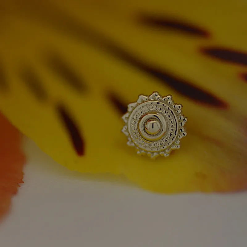 BVLA 14K Gold Threaded  Afghan End