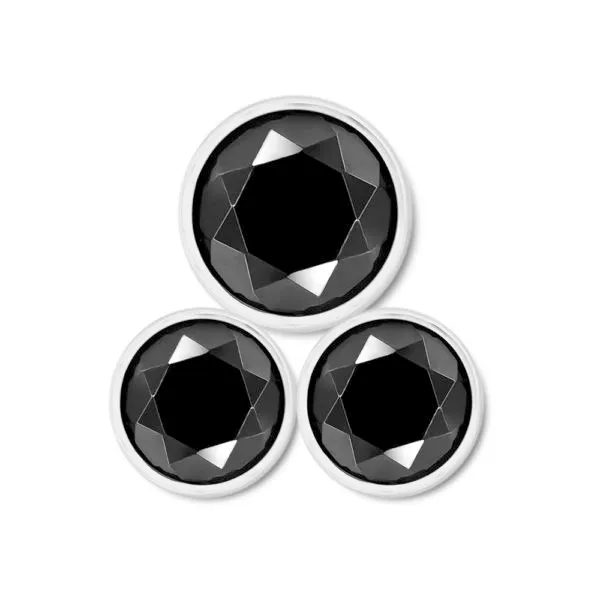 Inari Titanium Internally Threaded Lola 3 - Black CZ